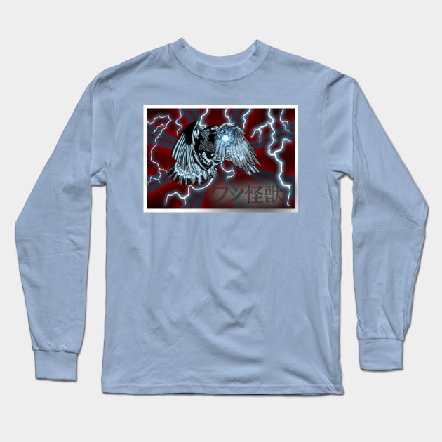 Washi Kaiju Long Sleeve T-Shirt by Munda Lyn